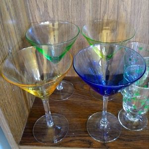 Martini glasses